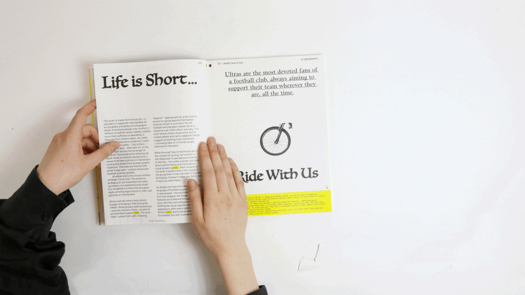 Flipping through the Cycle Culture section.